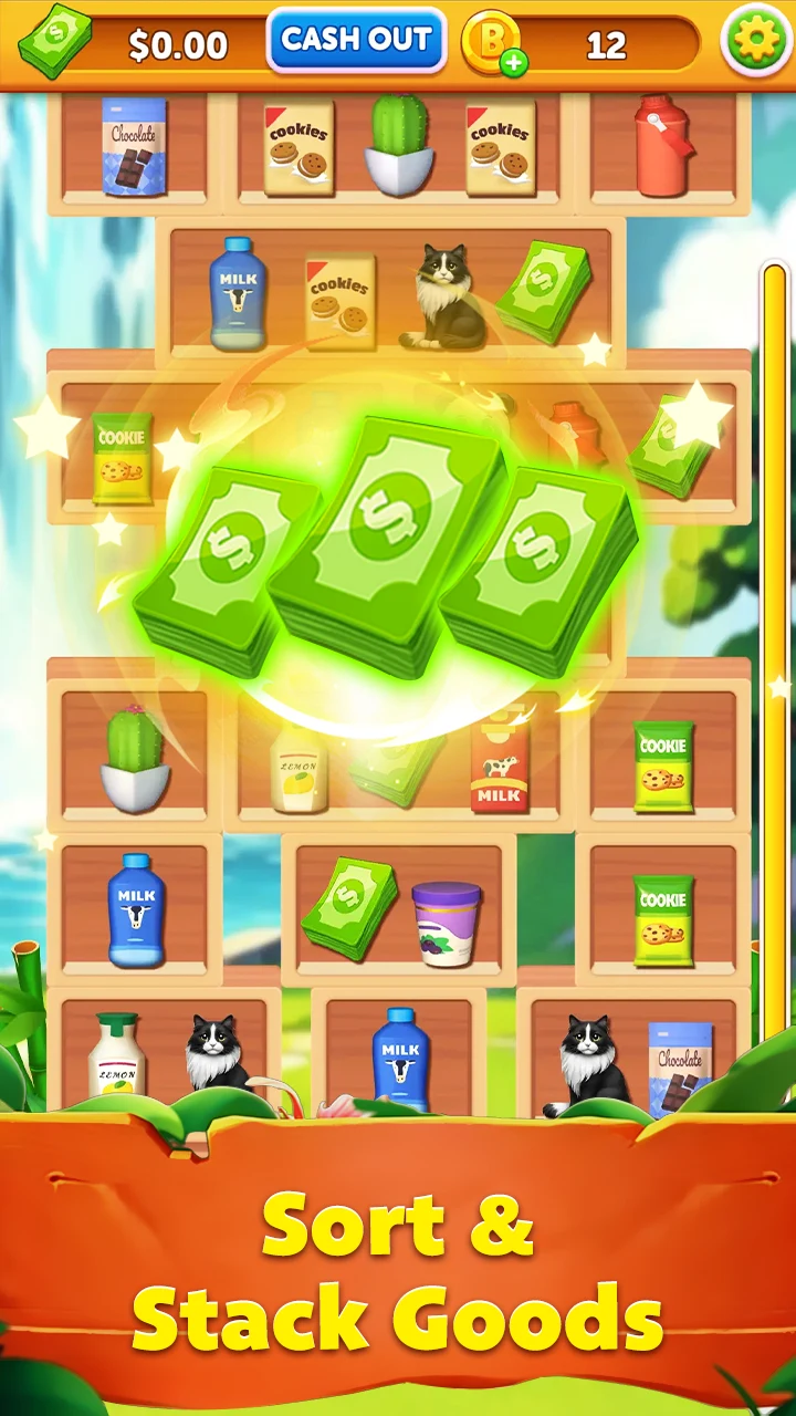Bamboo Shelf: Panda Puzzle screenshot